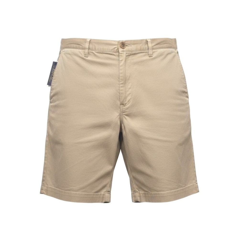 Polo Ralph Lauren Shorts Men 42 Tan Stretch Classic Fit 9 Chino Khaki Cotton